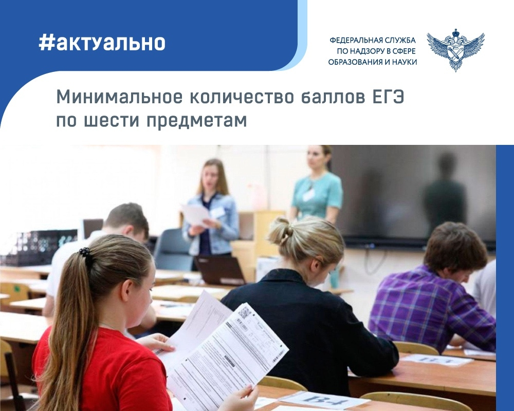 Минимальное количество баллов ЕГЭ в 2026-2027 годах