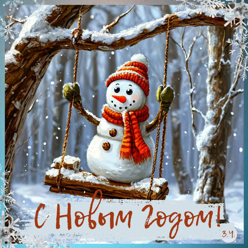 С наступающим Новым Годом 2026